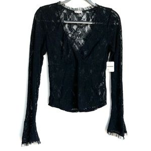 Free People Lace Top